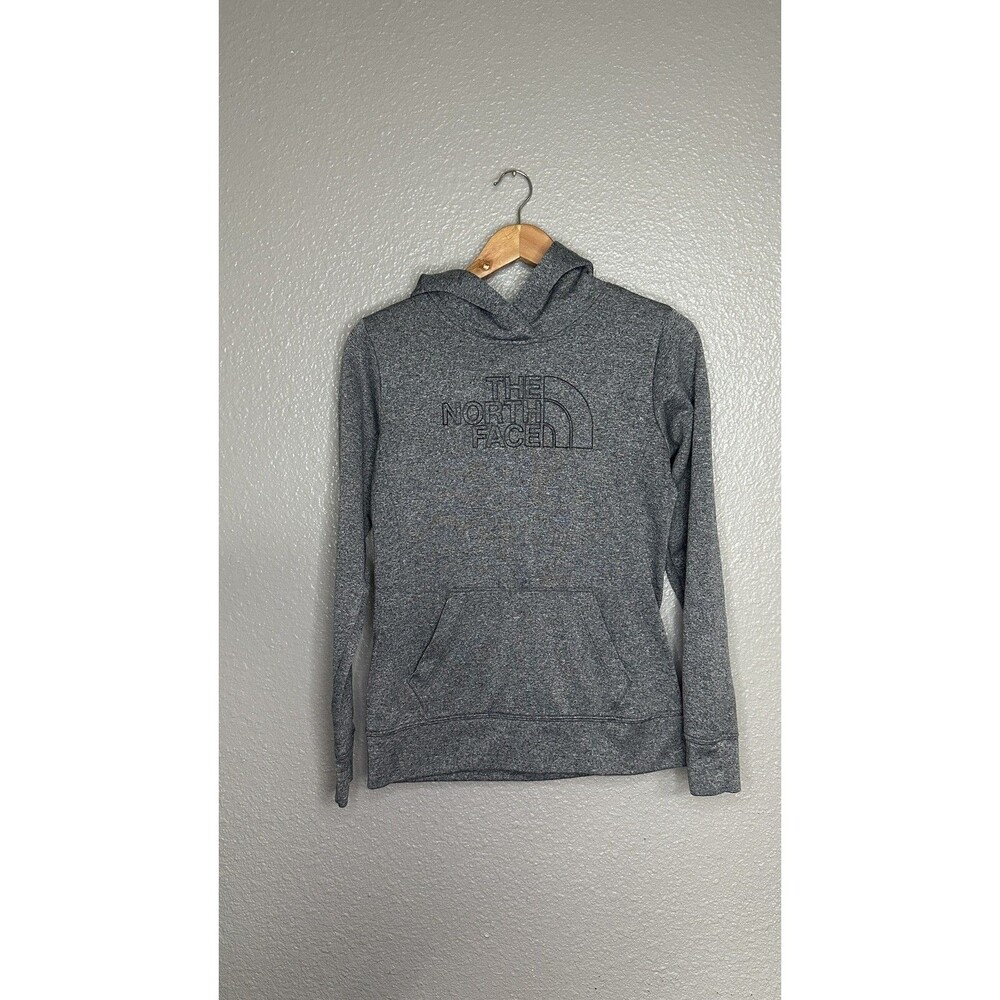 The North Face Hoodie Women's small gray Hooded Sweatshirt